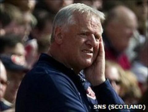 Hearts manager Jim Jefferies