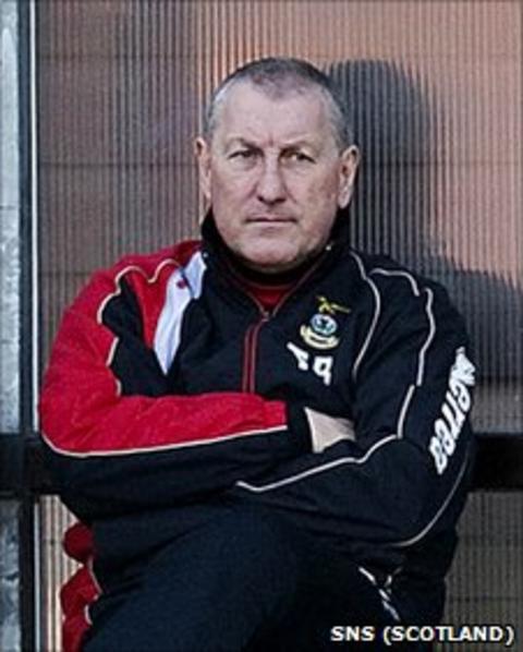 Inverness manager Terry Butcher