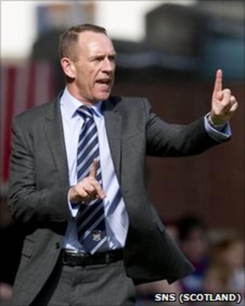 Kilmarnock caretaker manager Kenny Shiels