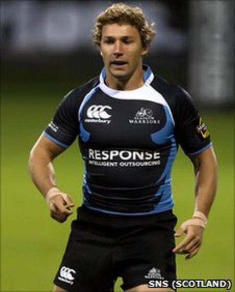 Glasgow Warriors scrum-half Chris Cusiter
