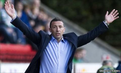 St Johnstone manager Derek McInnes