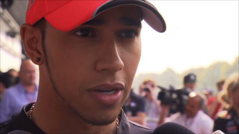 McLaren's Lewis Hamilton