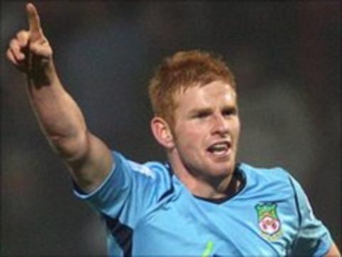 Wrexham striker Marc Williams