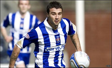 Kilmarnock midfielder Alexei Eremenko