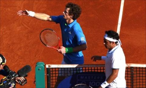 Andy Murray and Frederico Gil
