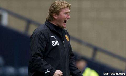 Motherwell manager Stuart McCall