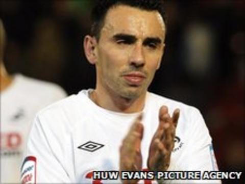Swansea City's Leon Britton