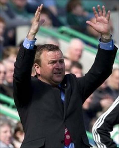 Hamilton manager Billy Reid