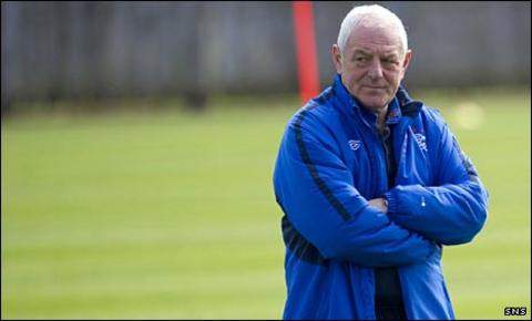 Rangers manager Walter Smith