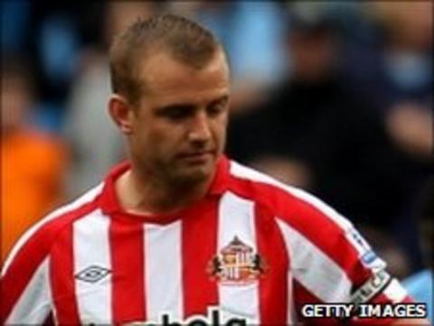 Sunderland midfielder Lee Cattermole