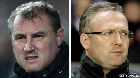 Paul Jewell and Paul Lambert