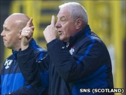 Rangers manager Walter Smith