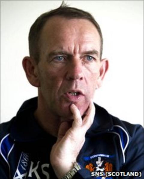 Kilmarnock caretaker manager Kenny Shiels