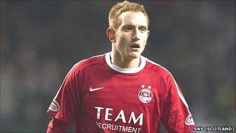 Aberdeen midfielder Rob Milsom