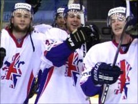 Great Britain celebrate