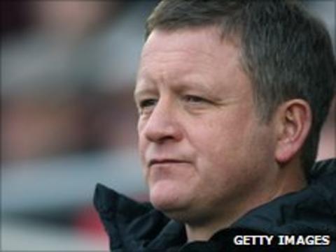 Oxford United boss Chris Wilder