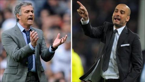 Jose Mourinho and Pep Guardiola