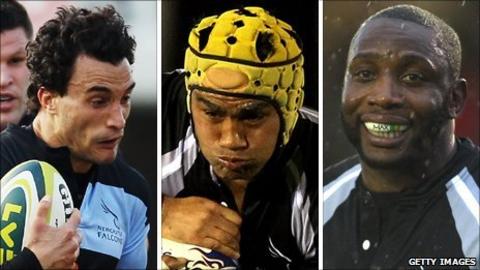 Tane Tu'pulotu, Filipo Levi and Gcobani Bobo