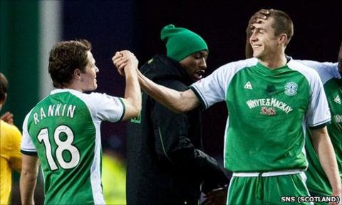 John Rankin and Colin Nish were on target in a 2-0 win over Celtic in 2008