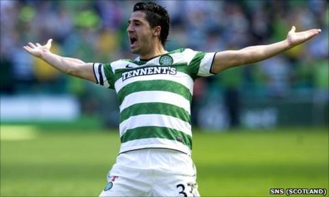 Celtic midfielder Beram Kayal