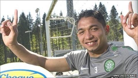 PFA Scotland player of the year Emilio Izaguirre