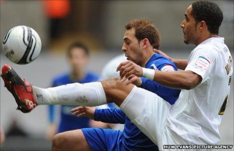 Cardiff City and Swansea City are locked in a battle for third place