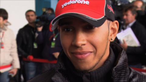 McLaren's Lewis Hamilton
