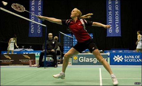 Scottish badminton player Imogen Bankier