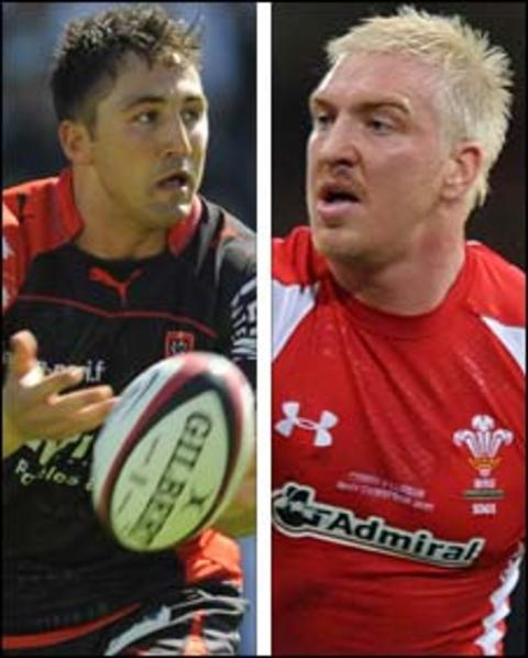 Gavin Henson and Andy Powell