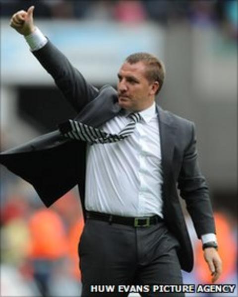 Swansea boss Brendan Rodgers