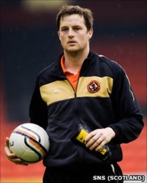 Dundee United forward Jon Daly