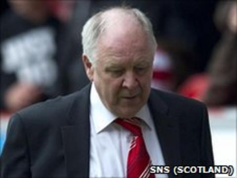 Aberdeen manager Craig Brown