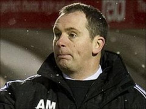 Alloa Athletic manager Allan Maitland