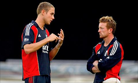 Stuart Broad talks to Paul Collingwood