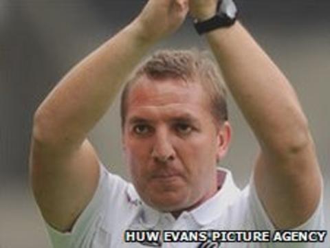 Brendan Rodgers took over as Swansea City manager in July 2010