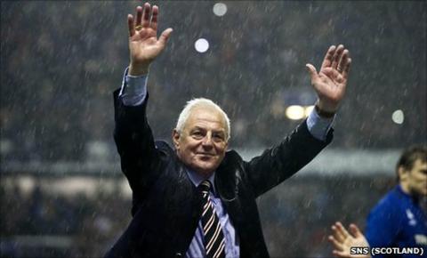 Rangers manager Walter Smith