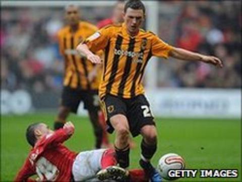 Hull midfielder Corry Evans