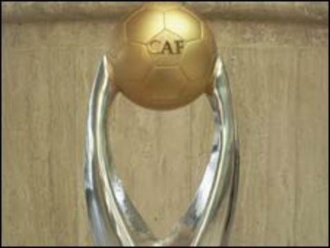The African Champions League trophy