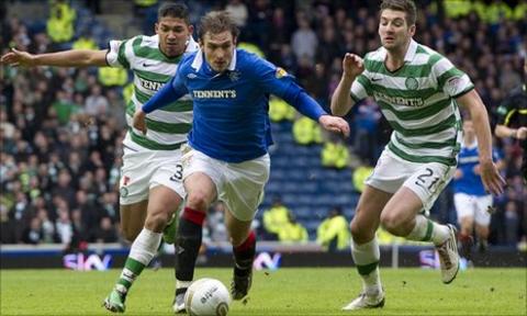 Rangers lead Celtic by one point going into the final day of the season