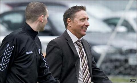 David Nicholls and Jim McInally