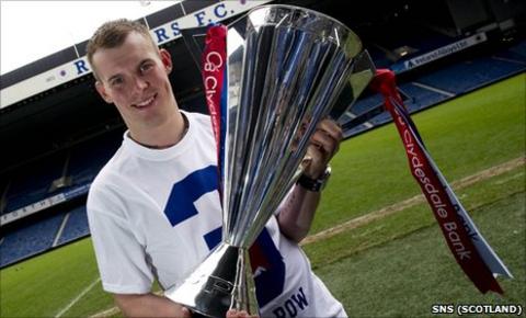 Rangers winger Gregg Wylde
