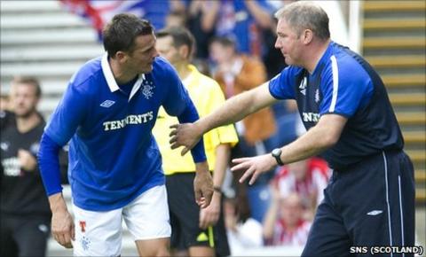 Lee McCulloch and Ally McCoist