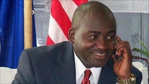 Liberia Football Association president Musa Bility