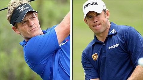 Luke Donald and Lee Westwood