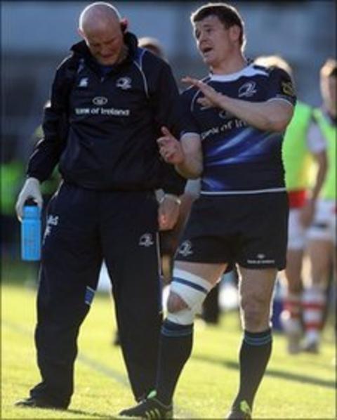 Brian O'Driscoll (right)