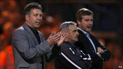 Darren Ferguson, John Gorman and Karl Robinson