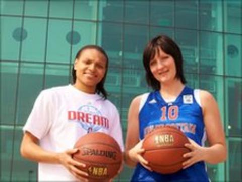 GB's Julie Page & Atlanta Dream's Arminties Price