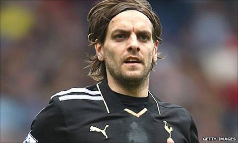 Jonathan Woodgate in action