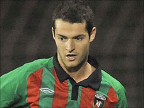 Neal Gawley spent one season with Glentoran