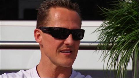 Mercedes' Michael Schumacher